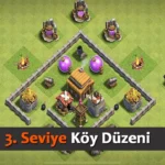 Clash of Clans 3. Seviye Köy Düzeni 2025 Güncel Kopyalama Bağlantılı