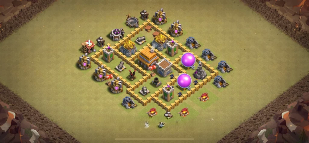 Clash of Clans 5. Seviye Köy Düzeni 2025 İçin En Yeni Stratejiler 29 Clash of Clans 5. seviye En İyi Köy Düzeni