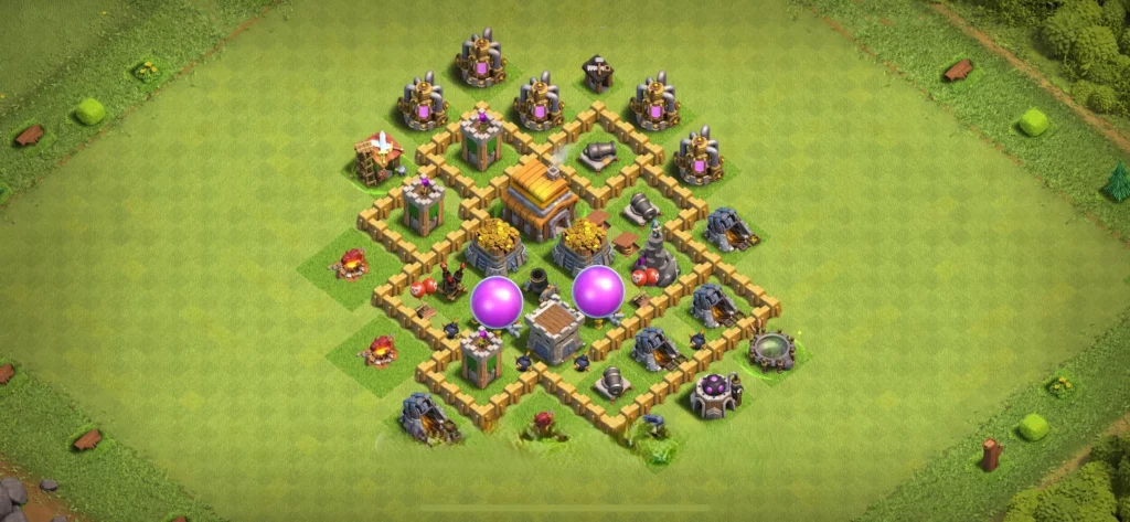 Clash of Clans 5. Seviye Köy Düzeni 2025 İçin En Yeni Stratejiler 30 Clash of Clans 5. seviye En İyi Köy Düzenleri