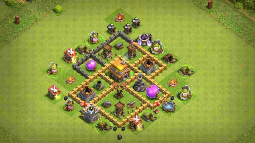 Clash of Clans 5. Seviye Köy Düzeni 2025 İçin En Yeni Stratejiler 31 Clash of Clans 5. seviye En İyi Köy Düzenleri
