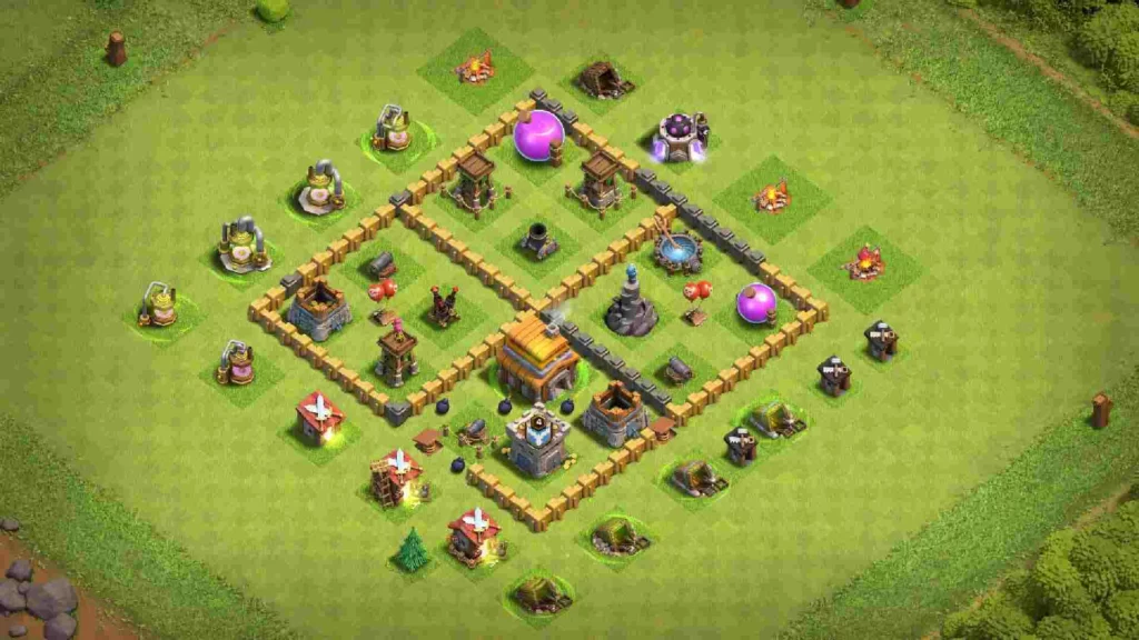 Clash of Clans 5. Seviye Köy Düzeni 2025 İçin En Yeni Stratejiler 26 Clash of Clans 5. seviye Köy Düzeni