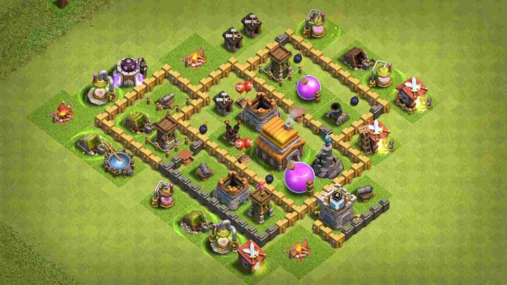 Clash of Clans 5. Seviye Köy Düzeni 2025 İçin En Yeni Stratejiler 32 Clash of Clans 5. seviye Köy Düzeni Güncel