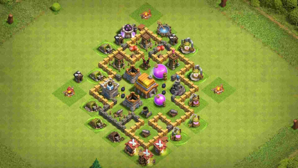 Clash of Clans 5. Seviye Köy Düzeni 2025 İçin En Yeni Stratejiler 29 Clash of Clans 5. seviye Köy Düzeni Hava Savunması