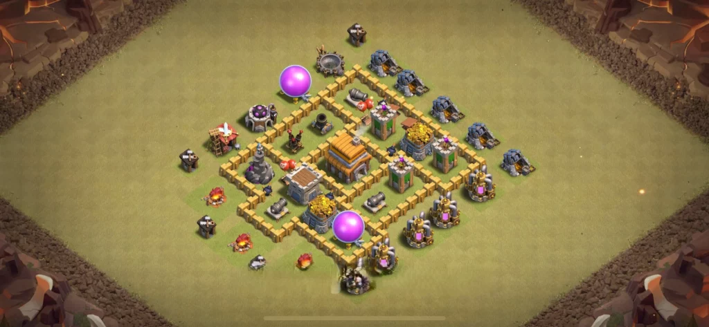 Clash of Clans 5. Seviye Köy Düzeni 2025 İçin En Yeni Stratejiler 28 Clash of Clans 5. seviye Köy Düzeni Hava Savunması