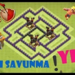 Clash of Clans 7. Seviye Köy Düzeni 2025 Kupa Kasmak İçin Diziliş