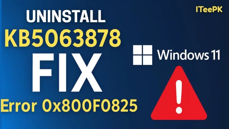Windows 11 KB5063878 Güncellemesi SSD’leri Bozabilir