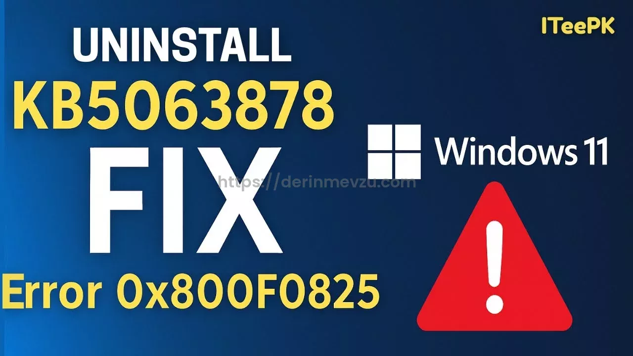 Windows 11 KB5063878 Güncellemesi SSD’leri Bozabilir