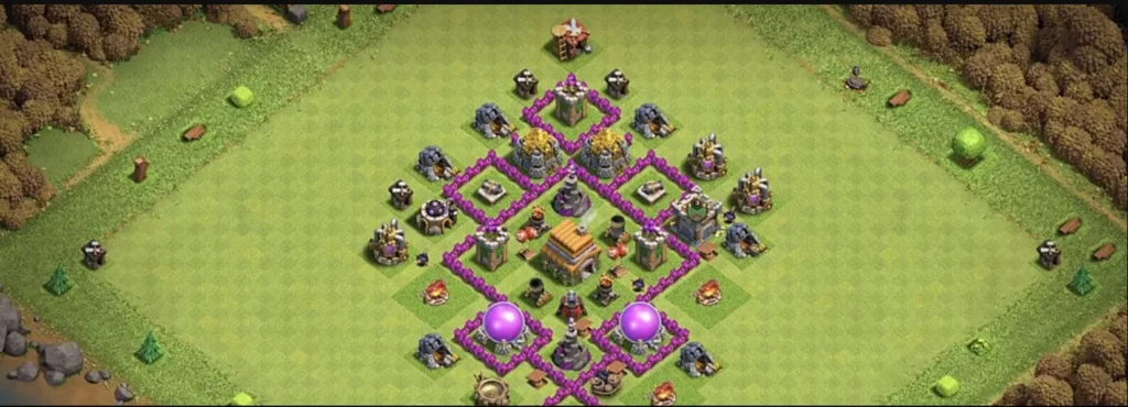 Clash of Clans 6. Seviye Köy Düzeni 2025 En İyi Saldırıya Dayanıklı Düzen 23 clash of clans 6 seviye köy düzeni-2
