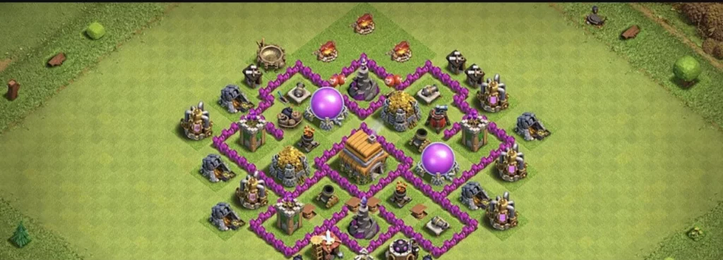 Clash of Clans 6. Seviye Köy Düzeni 2025 En İyi Saldırıya Dayanıklı Düzen 15 clash of clans 6 seviye köy düzeni 2025