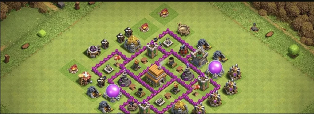 Clash of Clans 6. Seviye Köy Düzeni 2025 En İyi Saldırıya Dayanıklı Düzen 24 clash of clans 6 seviye köy düzeni-3