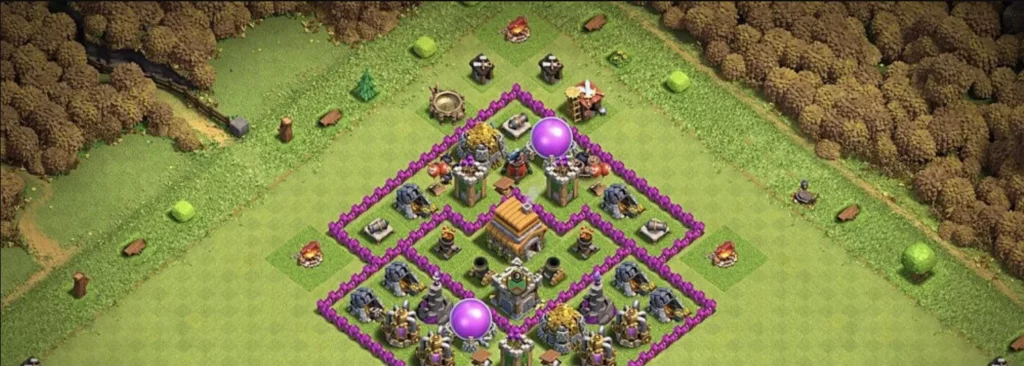 Clash of Clans 6. Seviye Köy Düzeni 2025 En İyi Saldırıya Dayanıklı Düzen 21 clash of clans 6. seviye köy düzeni linki