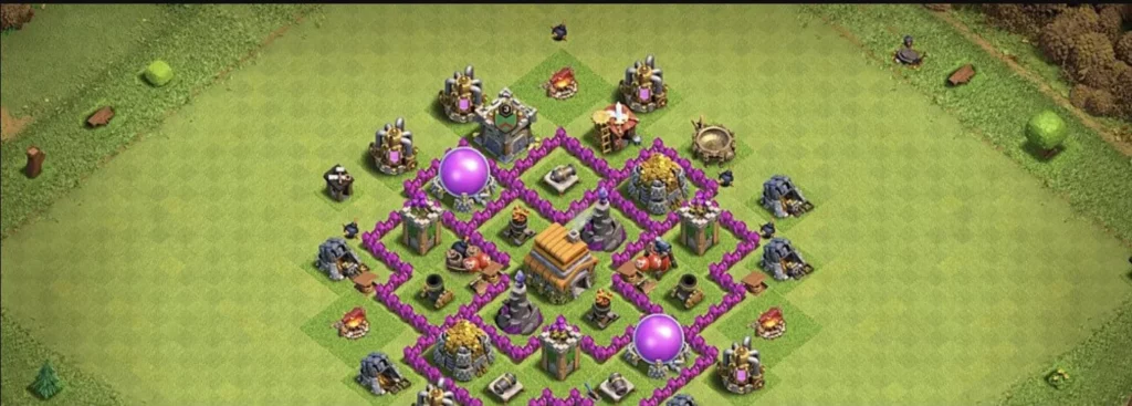 Clash of Clans 6. Seviye Köy Düzeni 2025 En İyi Saldırıya Dayanıklı Düzen 18 clash of clans belediye 6 savunma düzeni
