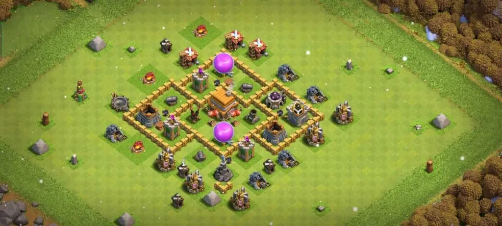 Clash of Clans 5. Seviye Köy Düzeni 2025 İçin En Yeni Stratejiler 42 clash of clans inşaatçı köy düzeni 3
