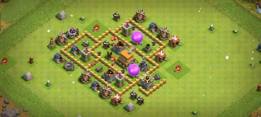 Clash of Clans 5. Seviye Köy Düzeni 2025 İçin En Yeni Stratejiler 43 clash of clans inşaatçı köy düzeni 4