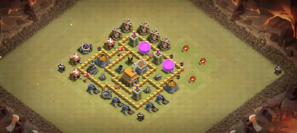 Clash of Clans 5. Seviye Köy Düzeni 2025 İçin En Yeni Stratejiler 44 clash of clans klan savaşı köy düzeni