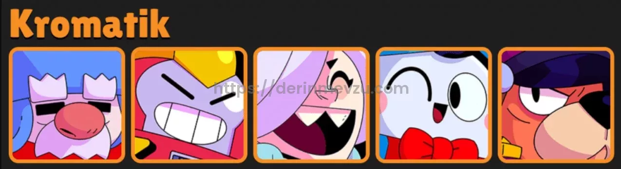 Brawl Stars Kromatik Karakterler