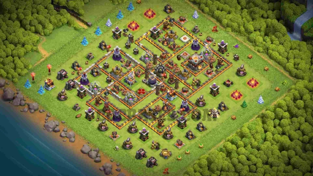 Clash of Clans 11. Seviye En İyi Köy Düzeni