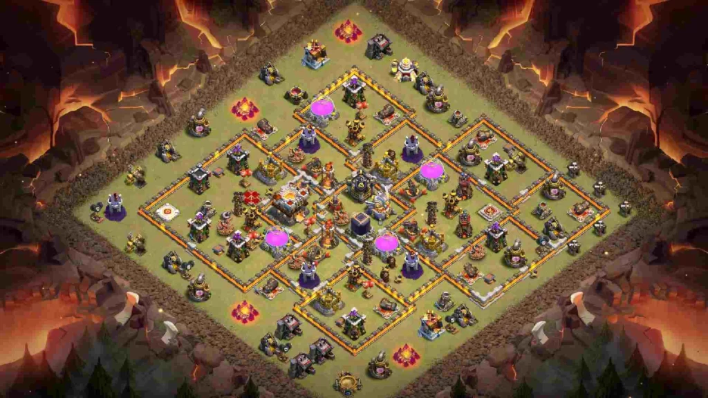 Clash of Clans 11. Seviye Köy Düzeni