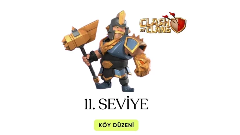 Clash of Clans 11. Seviye Köy Düzeni 2025 Savaşlarda Kullanabileceğiniz Düzen