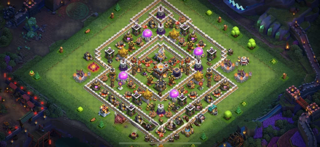 Clash of Clans 11. Seviye Köy Düzeni 3