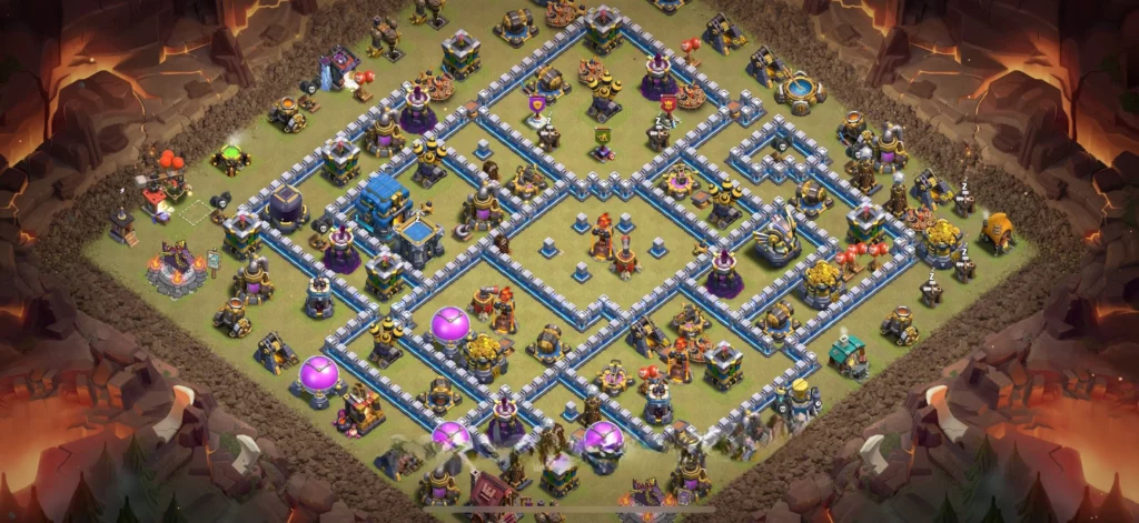 Clash of Clans 12. Seviye Köy Düzeni 2025 Savunma ve Kupa İçin Base 18 Clash of Clans 12. Seviye Anti Ejder Koy Duzeni