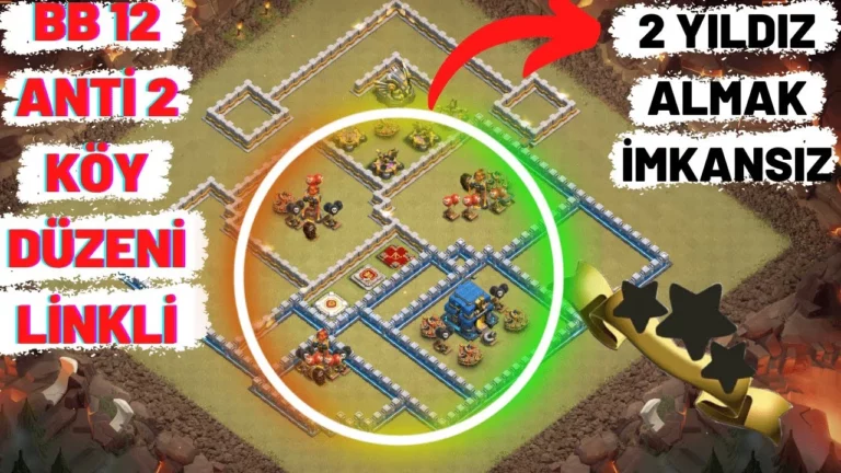 Clash of Clans 12. Seviye Köy Düzeni 2025  Savunma ve Kupa İçin Base