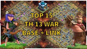 Clash of Clans 13. Seviye Köy Düzeni 2025 Şampiyonlar İçin Köy Tasarımı