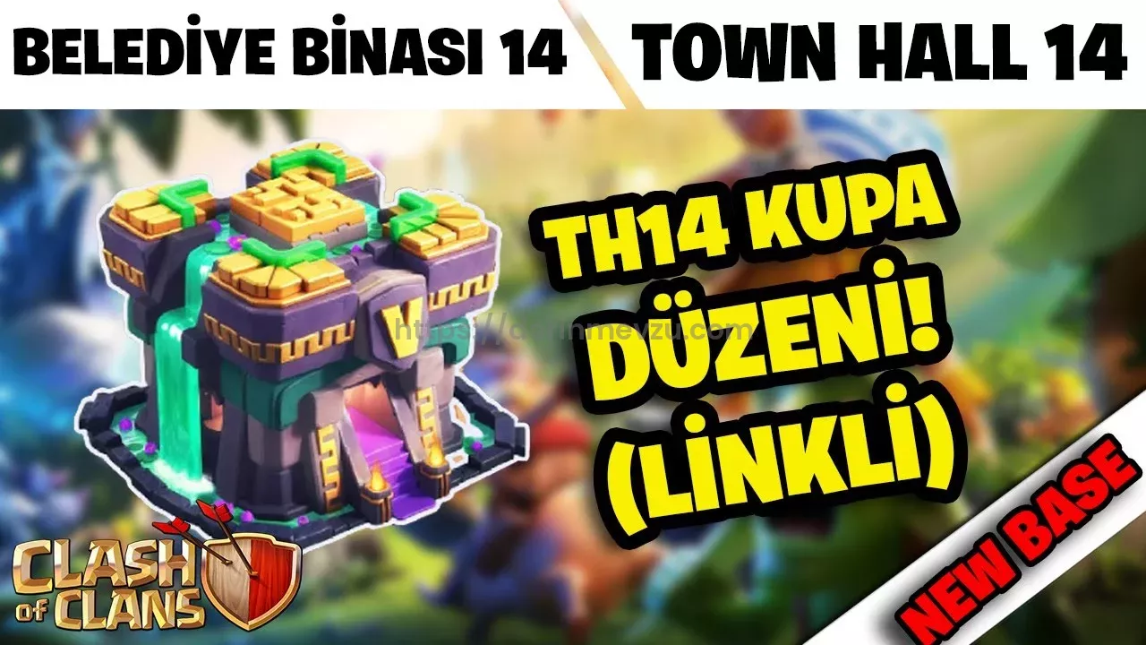 Clash of Clans 14. Seviye Köy Düzeni 2025 Yeni Meta Dizilişleri