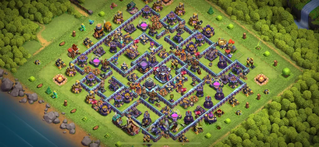 Clash of Clans 15. Seviye Köy Düzeni Hava sAvunma ÜStünlüğü