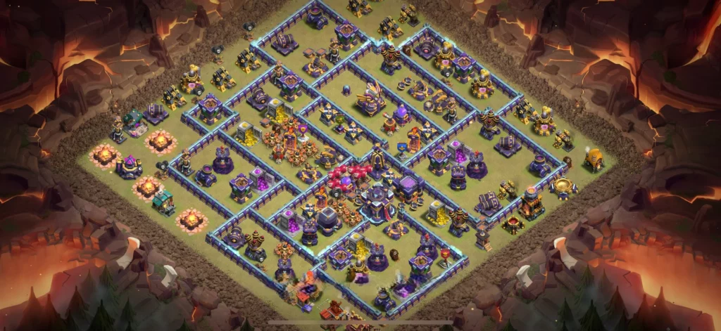 Clash of Clans 15. Seviye Köy Düzeni Kahraman Savunması