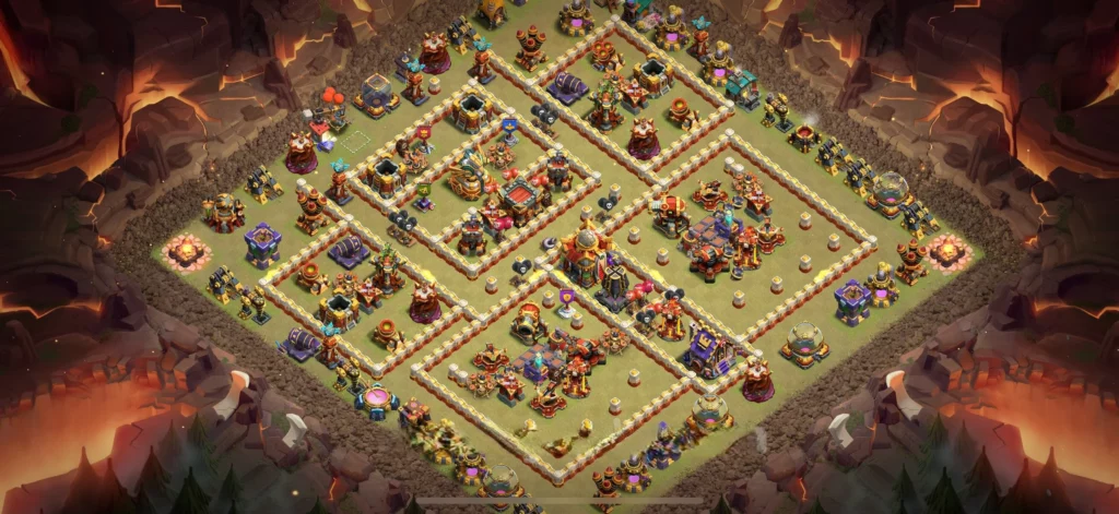 Clash of Clans 16. Seviye Köy Düzeni 2025 En Güçlü Kopyalama Linkli Base 18 Clash of Clans 16. Seviye Koy Duzeni Hava Savunma Ustunlugu