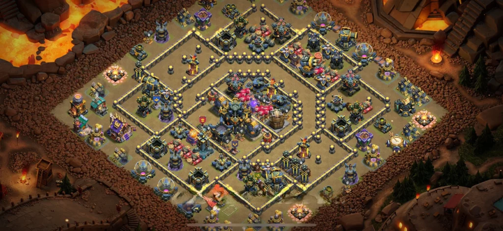 Clash of Clans 17. Seviye Köy Düzeni 2025 Güncel En Yeni Düzenler 23 Clash of Clans 17. Seviye Köy Düzeni Anti Her Şey