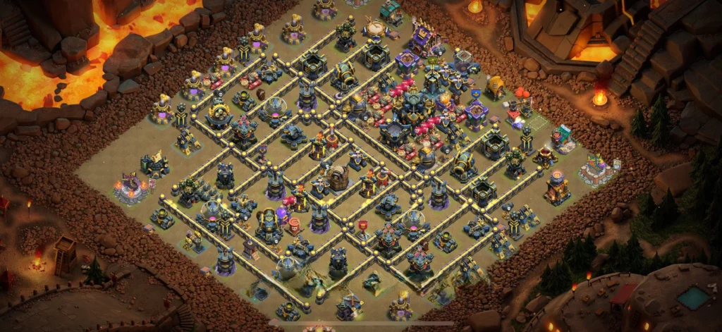 Clash of Clans 17. Seviye Köy Düzeni 2025 Güncel En Yeni Düzenler 24 Clash of Clans 17. Seviye Köy Düzeni En İyi Düzen