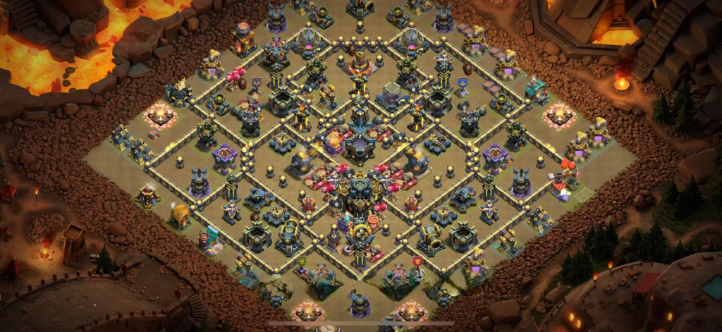 Clash of Clans 17. Seviye Köy Düzeni 2025 Güncel En Yeni Düzenler 18 Clash of Clans 17. Seviye Köy Düzeni Güncel
