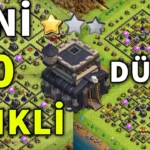 Clash of Clans 9. Seviye Köy Düzeni 2025 En Popüler Base Tasarımları