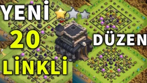 Clash of Clans 9. Seviye Köy Düzeni 2025 En Popüler Base Tasarımları