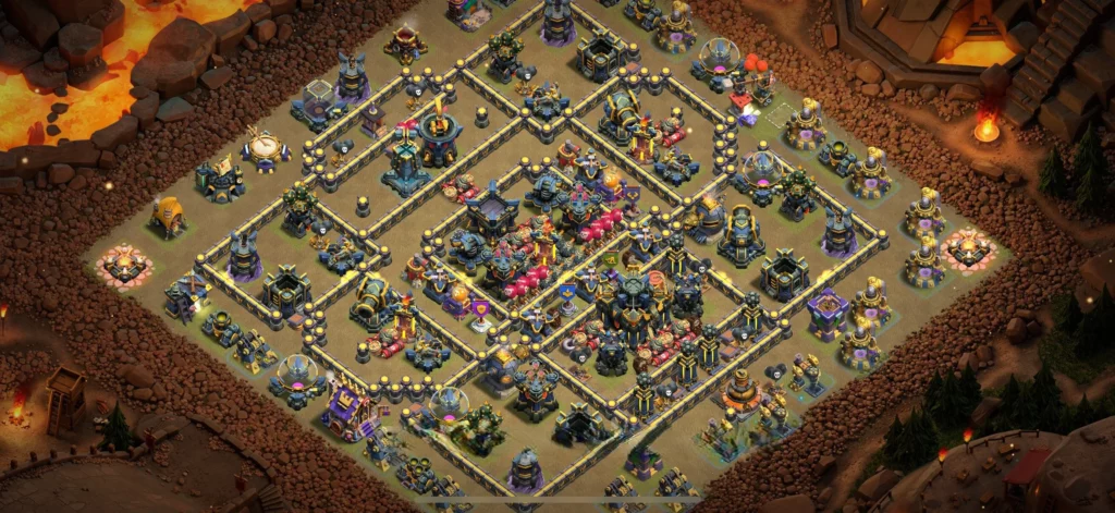 Clash of Clans 17. Seviye Köy Düzeni 2025 Güncel En Yeni Düzenler 16 Clash of Clans Belediye 17 Köy Düzeni