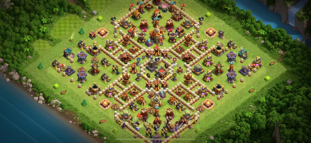 Clash of Clans 16. Seviye Köy Düzeni 2025 En Güçlü Kopyalama Linkli Base 22 Coc 16. Seviye Koy Duzeni Guncel