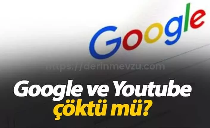 Google Çöktü Mü? Google Erişilemiyor