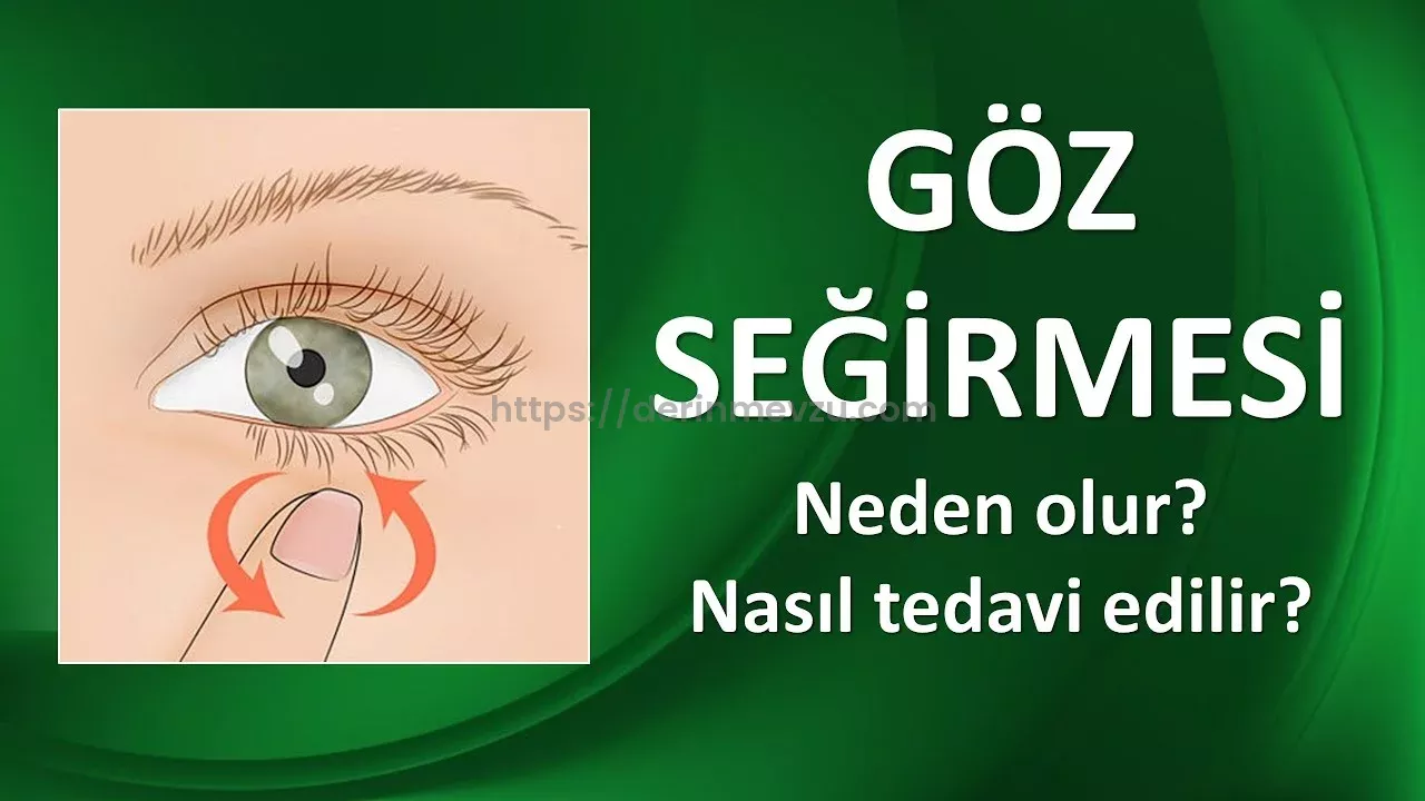 Göz Seğirmesi Nedir? Nasıl Geçer?
