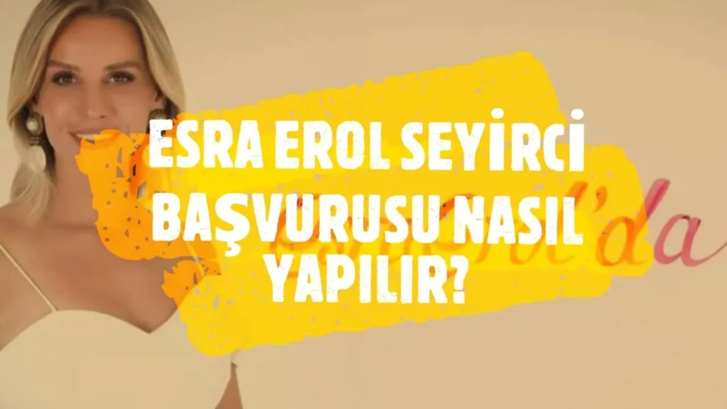 Esra Erol Seyirci Başvurusu Nasıl Yapılır? 3 esra erolda seyirci başvurusu yapma