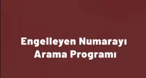 Engellenen Numara Nasıl Aranır? Beni Engelleyen Birini Nasıl Ararım?